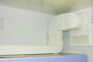 Установка воздуховода для кухонной вытяжки в Аксай